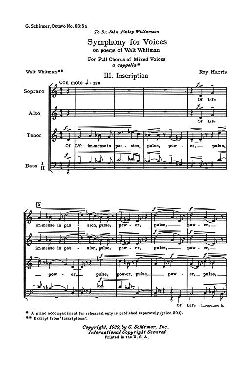Symphony for Voices