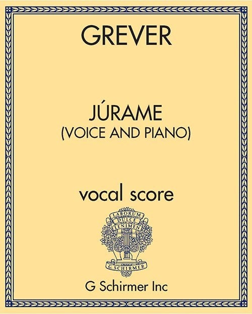 Júrame (voice and piano)