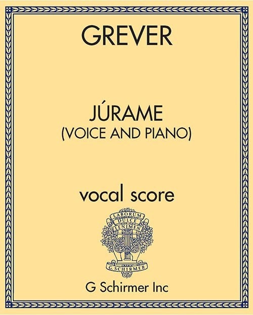 Júrame (voice and piano)