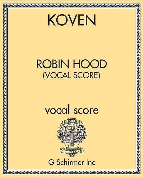 Robin Hood (vocal score)