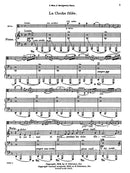 Quatre Poemes (Four Poems), Op. 5 - set (one vocal score and viola part)