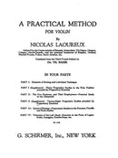 A Practical Method for Violin - Part II Supplement)