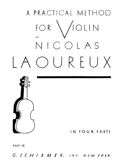 A Practical Method for Violin - Part III