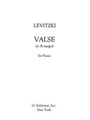 Valse, Op. 2