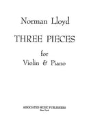 Three Pieces for Violin and Piano