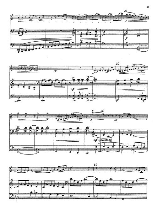 Three Pieces for Violin and Piano