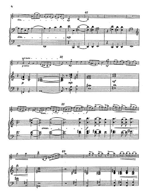 Three Pieces for Violin and Piano