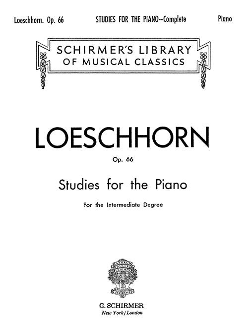 Studies for the Piano for Intermediate Pupils