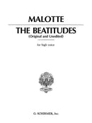 The Beatitudes - vocal score - high voice