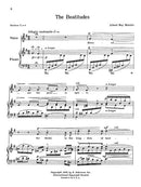 The Beatitudes - vocal score - high voice