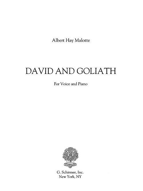David and Goliath