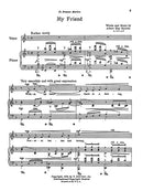 My Friend (voice and piano) - vocal score - medium voice