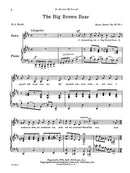 The Big Brown Bear (low in D)