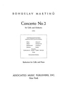 Concerto No. 2 (reduction for cello and piano)