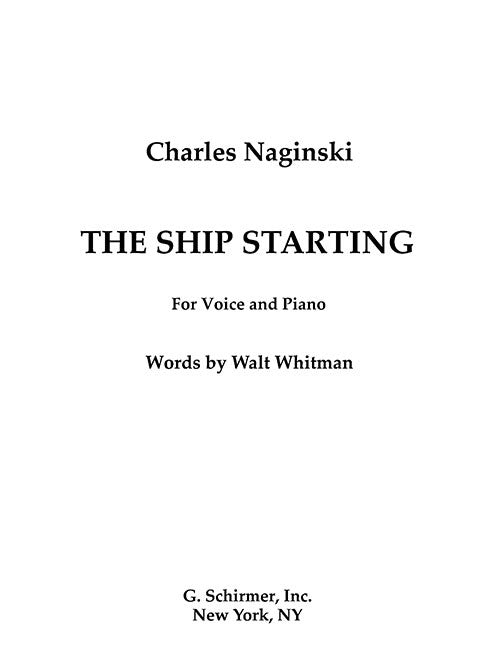 The Ship Starting
