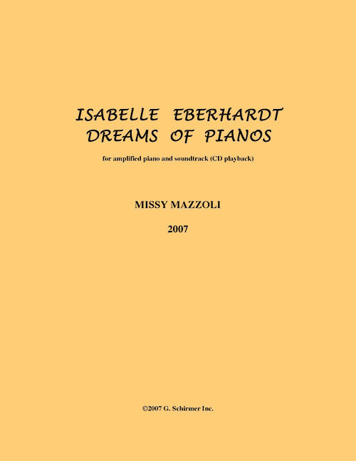 Isabelle Eberhardt Dreams of Pianos
