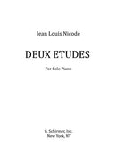 2 Etudes, Op. 12