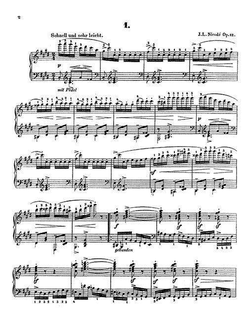 2 Etudes, Op. 12