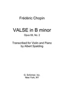 Valse in B Minor