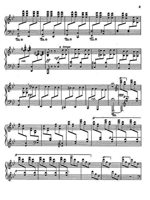 Feux Follets (Jack o'Lanterns) (for piano)