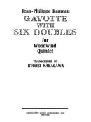 Gavotte with Six Doubles