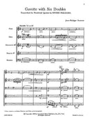 Gavotte with Six Doubles