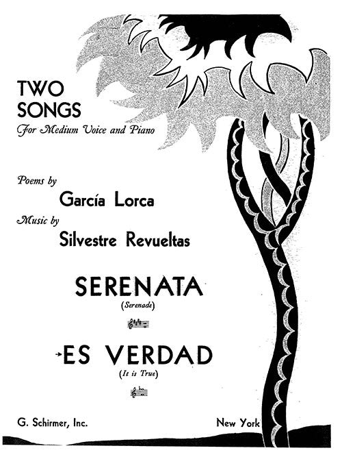 Es Verdad (It is True) - from Two Songs for Medium Voice and Piano
