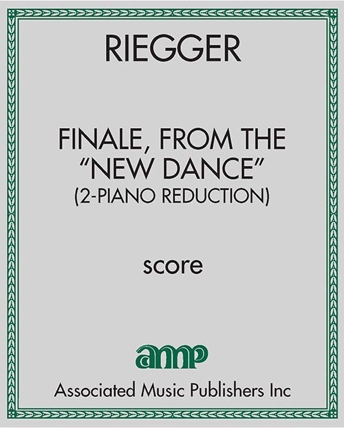 Finale, from the "New Dance" (2-piano reduction)