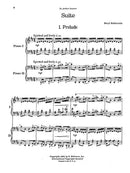 Suite for Two Pianos, Four Hands