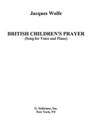 British Children's Prayer
