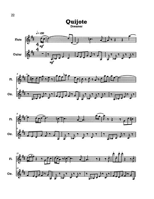 Cantos Desiertos (flute and guitar version)