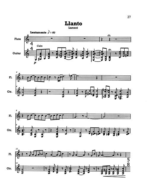 Cantos Desiertos (flute and guitar version)