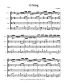 G Song (for string quartet)