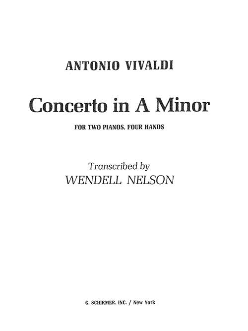 Concerto in A Minor (arr. Wendell Nelson)