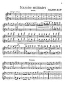 Marche Militaire, Op. 51 No. 1 (1 piano, 6 hands)