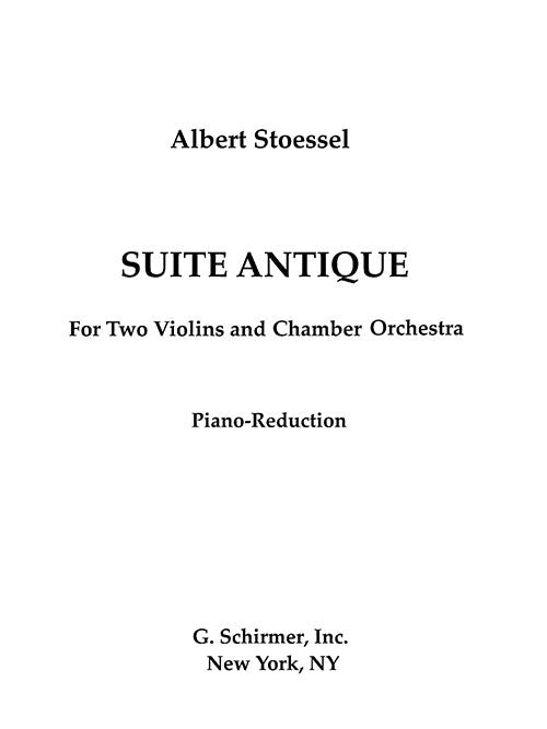Suite Antique (2 violins and piano)