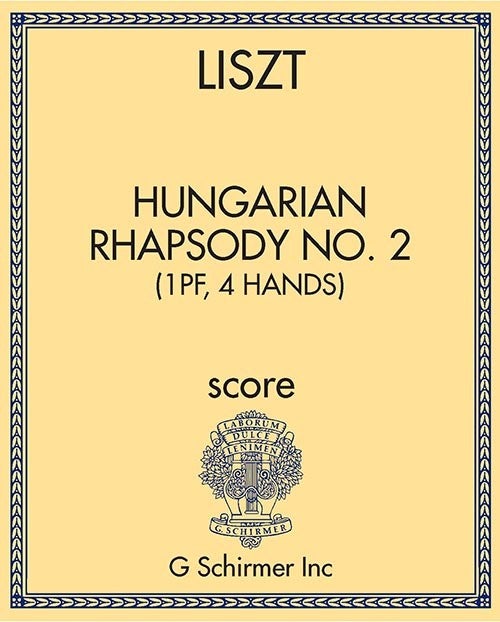 Hungarian Rhapsody No. 2 (1pf, 4 hands)