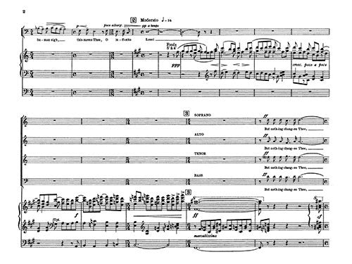 Prayers of Kierkegaard, for organ and chorus