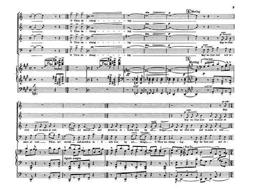 Prayers of Kierkegaard, for organ and chorus