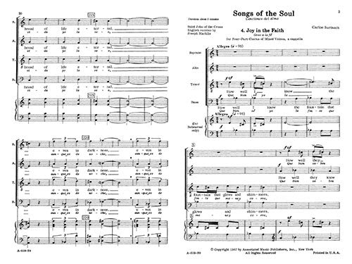 Joy in the Faith from "Songs of the Soul"