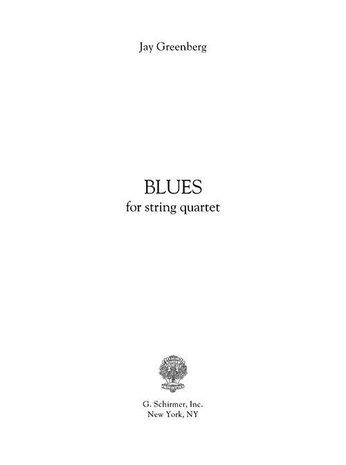 Blues for String Quartet