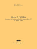 Finale, Presto (for String Quartet)