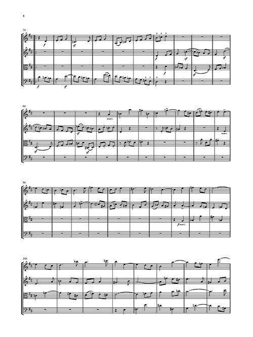 Finale, Presto (for String Quartet)