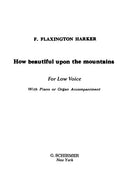 How Beautiful Upon the Mountains