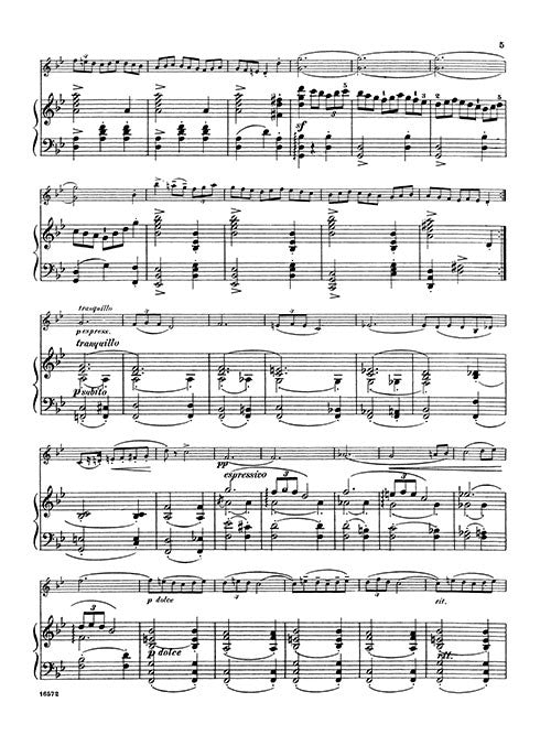 Mazurka - No. 1 from Three Pieces for Violin and Piano
