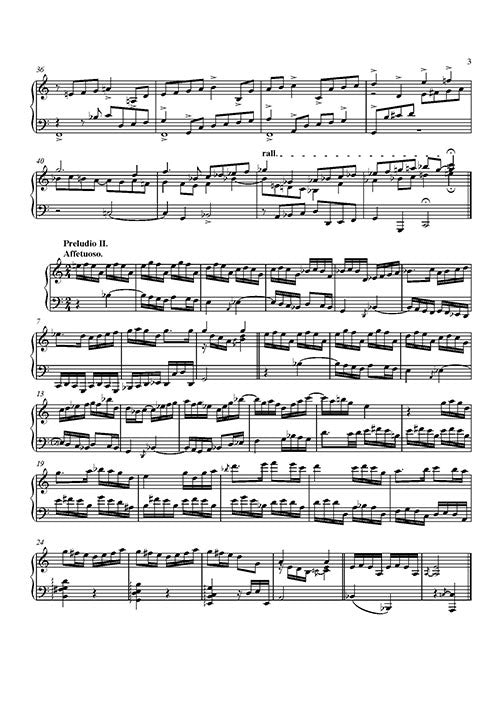 Twenty-Four Preludes and Fugues - Set I (1-6)