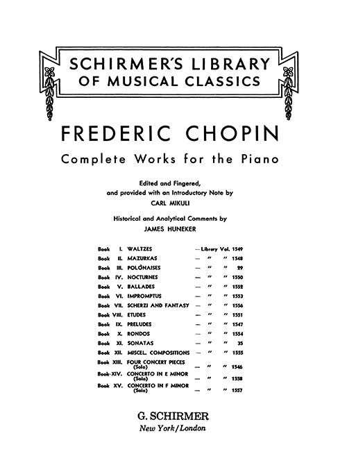 Complete Works for the Piano, Book 13 - 'Four Concert-Pieces'