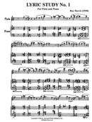 Lyric Study No. 1 for Flute