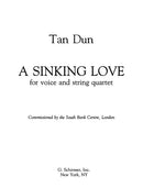 Sinking Love - for Soprano and String Quartet
