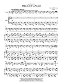Memory Games (for violin and piano)